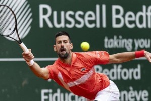 赛季红土首胜！德约直落两盘横扫过关，结束巡回赛3连败