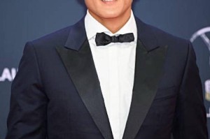 张之臻的新发型，抢走了劳伦斯的风头